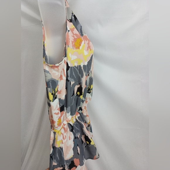 2/$30 LOFT Butterly Whimsigoth Floral Sleeveless Cottagecore Wrap Top (#819) - Picture 6 of 10